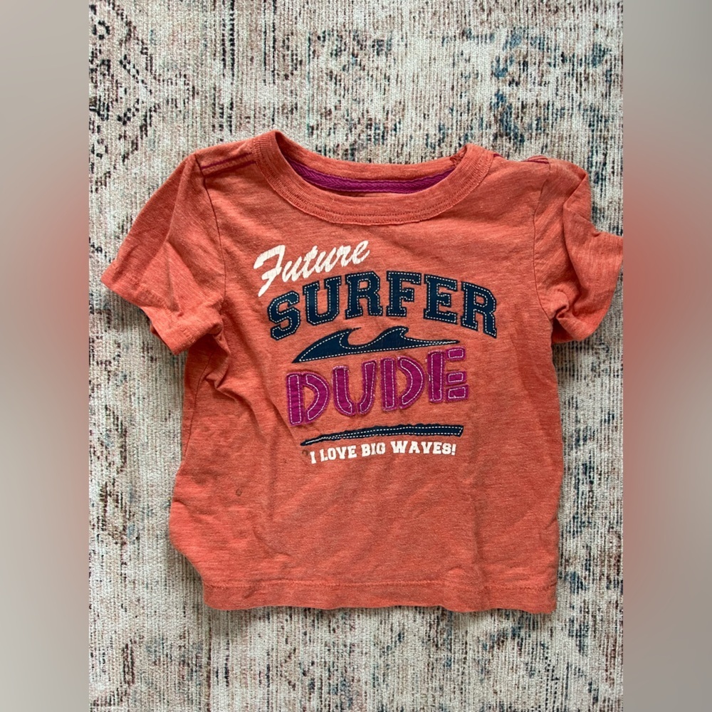 Cherokee Orange 'Future Surfer Dude' Tee